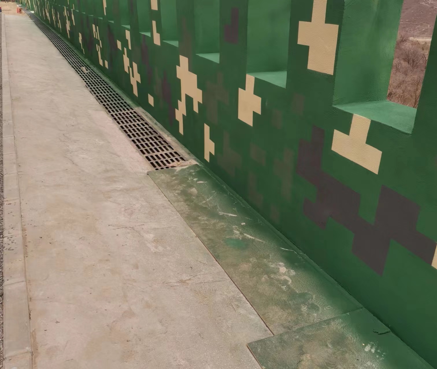 渭南围墙迷彩喷涂,数迷彩漆